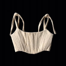 Load image into Gallery viewer, Classic Crop Terry Corset