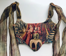 Load image into Gallery viewer, DROP: Vintage Tapestry Overbust