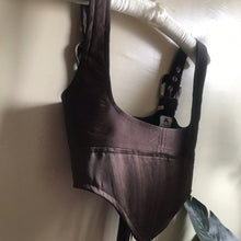 Load image into Gallery viewer, Western Satin Underbust Corset