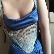 将图片加载到图库查看器,Floral Fringe Underbust Corset