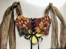 Load image into Gallery viewer, Vintage Japanese Tapestry Overbust