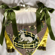 Load image into Gallery viewer, Upcycled Unicorn Needlepoint Corset