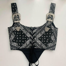 Load image into Gallery viewer, Buckled Bandana Underbust Made-to-Order