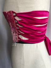 Load image into Gallery viewer, Strapless Silk Wrap Corset