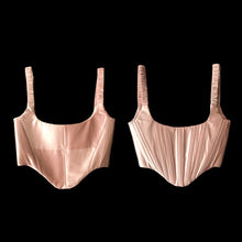Load image into Gallery viewer, Double-Sided Duchess Satin Corset