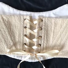 Load image into Gallery viewer, Boozy Budweiser Bartowel Corset