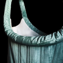 Load image into Gallery viewer, Mint Moire Puff Corset