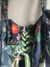 Load image into Gallery viewer, The ruffled citrus corset
