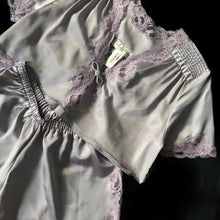 Load image into Gallery viewer, Vintage Reworked Purple Satin Dior Lounge Set