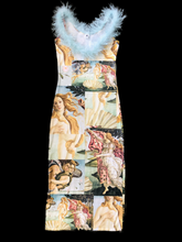 Load image into Gallery viewer, VENUS RTW: Venus Feather Tube Dress