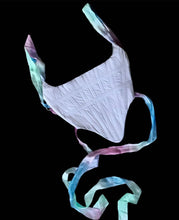 Load image into Gallery viewer, Hand-dyed silk wrap corset