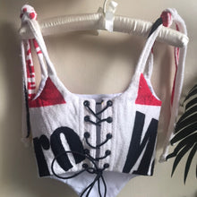 Load image into Gallery viewer, Vintage Marlboro Beach Towel Corset