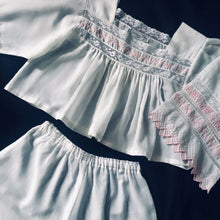 Load image into Gallery viewer, Vintage Reworked Dior Lace Lounge Set