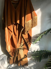 Load image into Gallery viewer, Golden Fringe Caftan