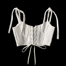 Load image into Gallery viewer, Classic Crop Terry Corset