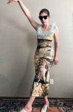 Load image into Gallery viewer, VENUS RTW: Venus Feather Tube Dress