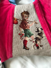 Load image into Gallery viewer, Velvet Vintage Needlepoint Corset - M