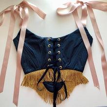 将图片加载到图库查看器,Unicorn Fringe Corset