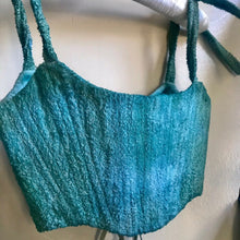 Load image into Gallery viewer, Classic Crop Terry Corset