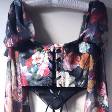 将图片加载到图库查看器,Rococo Still Life Velvet Corset