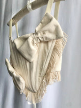 Load image into Gallery viewer, Ivory Fringe Overbust