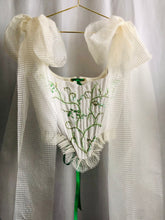 Load image into Gallery viewer, Hand Embroidered Garden Corset