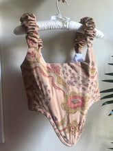 Load image into Gallery viewer, Peachy Baroque Scrunch Corset