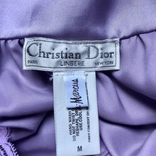 Cargar imagen en el visor de la galería, Vintage Reworked Purple Satin Dior Lounge Set

