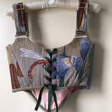 Load image into Gallery viewer, Upcycled Lotus Blanket Corset
