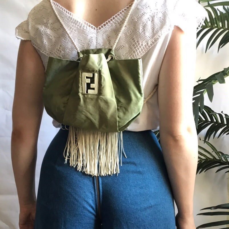 Vintage Fendi backpack.