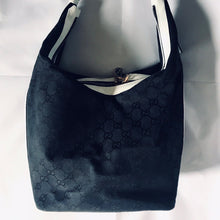 Load image into Gallery viewer, Vintage Gucci Monogram Shoulder Bucket Bag
