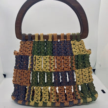 将图片加载到图库查看器，Vintage 1970’s Rope Bracelet Bag
