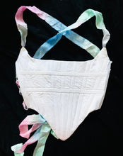 Charger l&#39;image dans la galerie, Hand-dyed silk wrap corset
