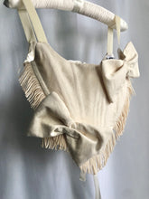 Load image into Gallery viewer, Ivory Fringe Overbust - S
