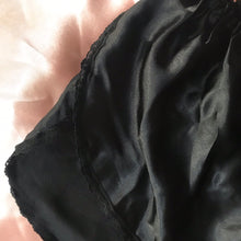 Cargar imagen en el visor de la galería, Vintage Reworked Black Lace Dior Lounge Set
